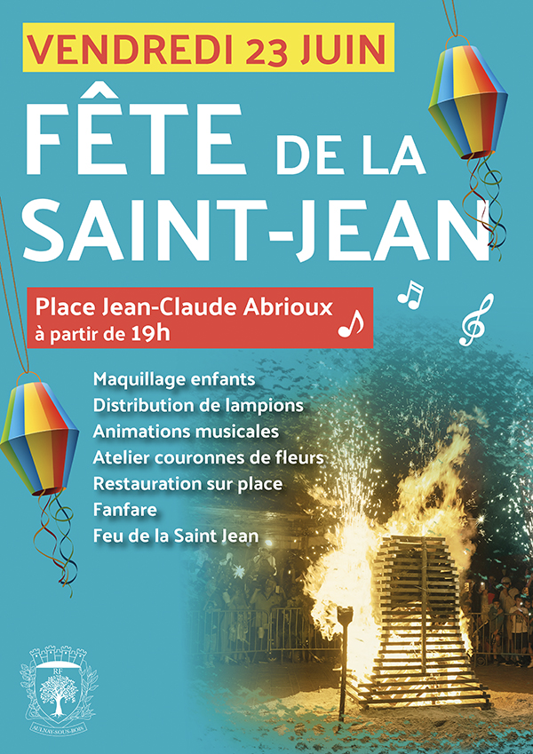 Fête de la st Jean 23 juin 2023