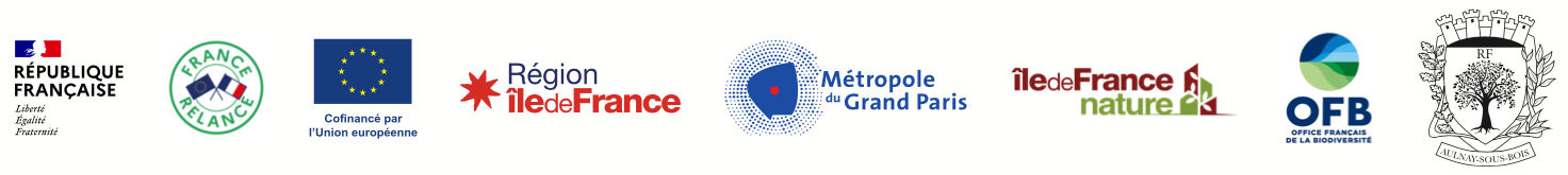logos partenaires projet Canal de l'Ourcq