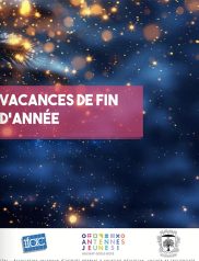 Vacances fin d’année – Antennes jeunesse 2024-2025